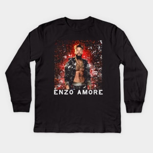 Enzo Amore Kids Long Sleeve T-Shirt